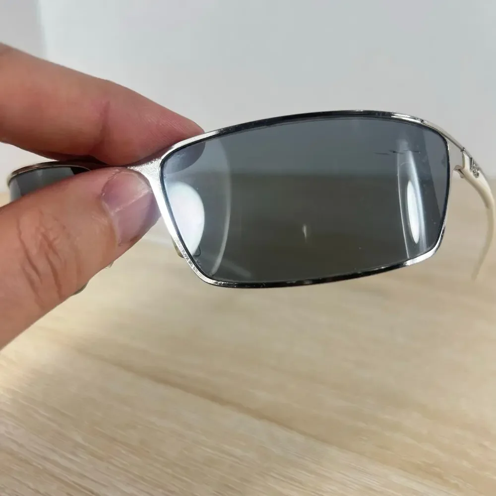 Dolce & Gabbana D&G 2177 602 Sunglasses READ DESC Silver Wrap 64-16-120 Italy